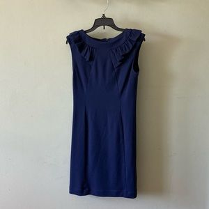 Banana Republic jersey dress navy blue